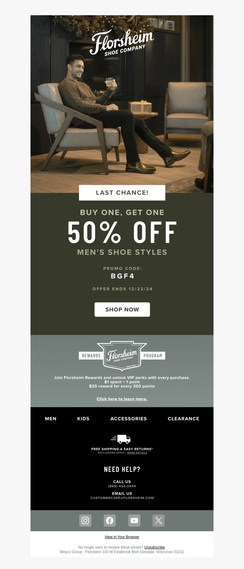 Final Day! BOGO 50% Off
