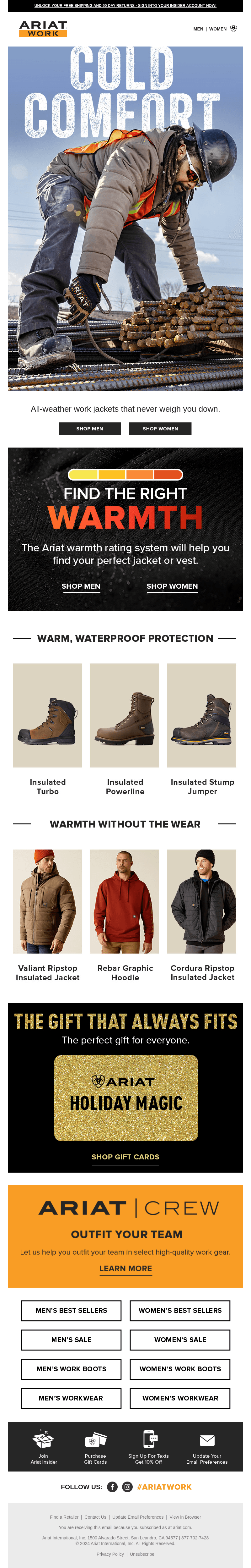 Jackets Built to Work in Any Weather