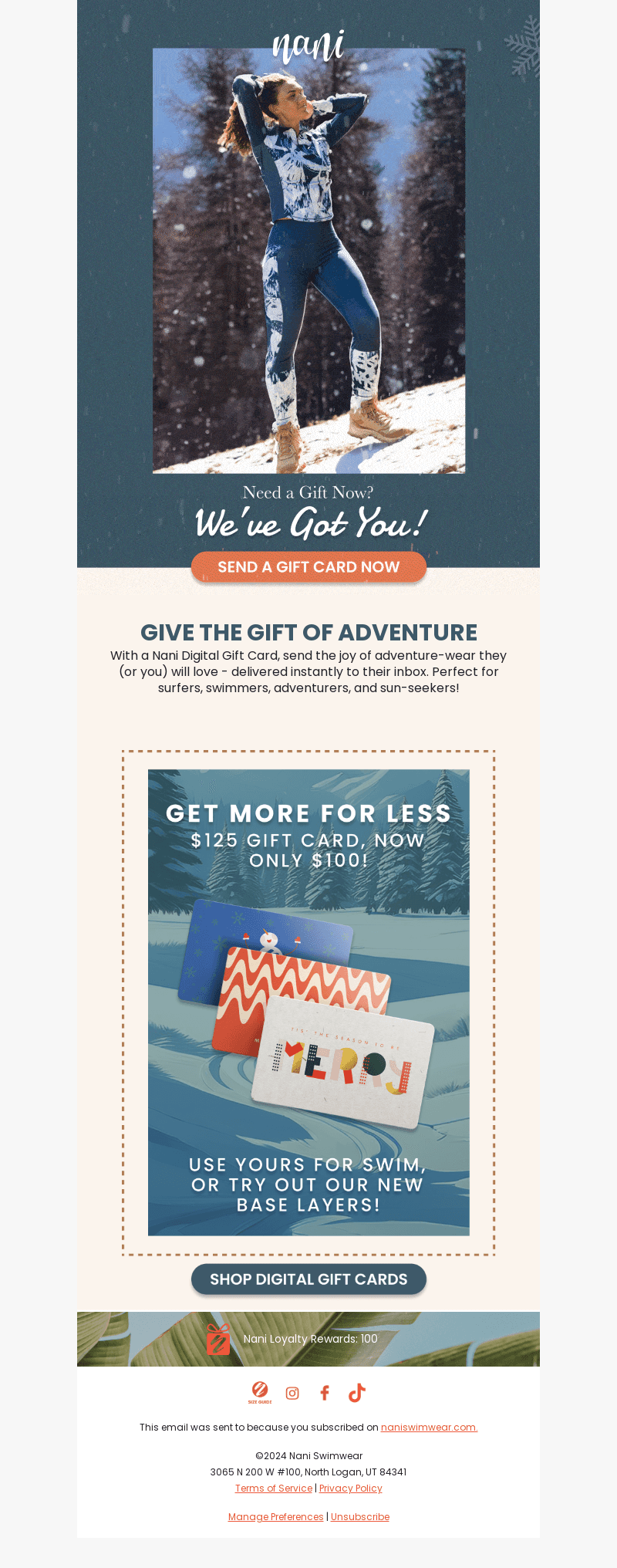 Nani Swimwear email from Sun, Dec 22, 2024