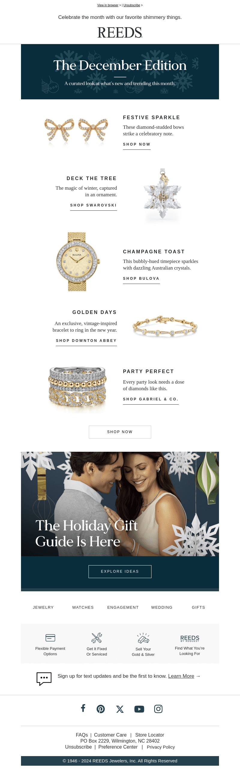 About your December wish list...