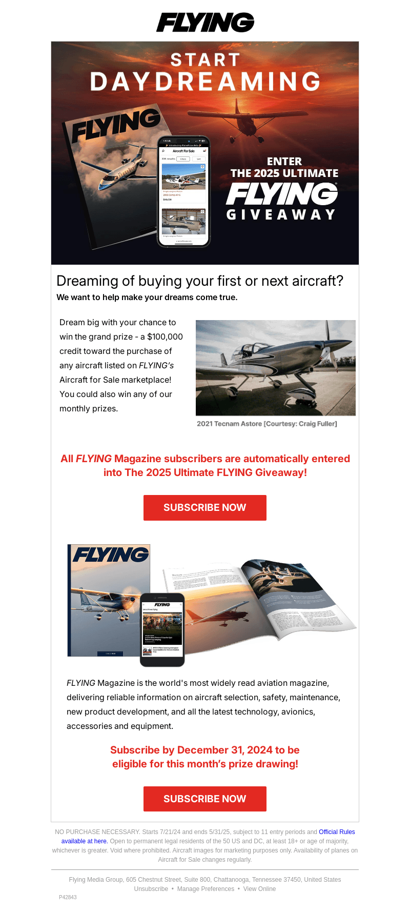 Your Dream Plane Awaits