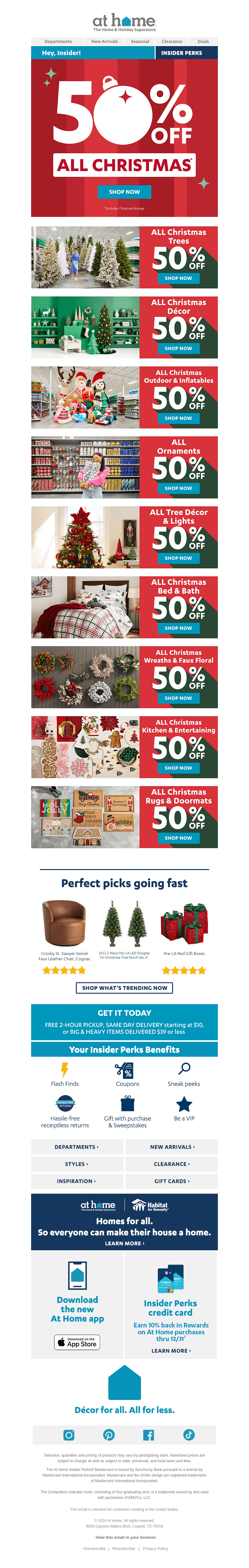 50% off ALL Christmas 🎄🎁 PINE-ally