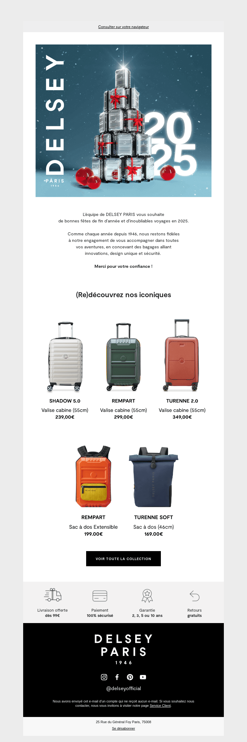 Une année de plus à vos côtés