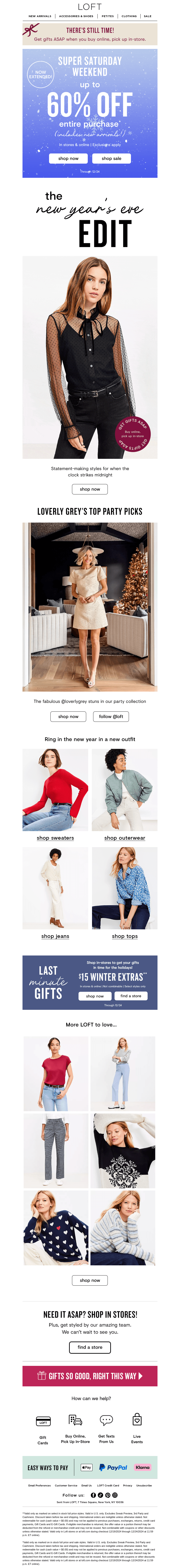 Up to 60% off officially ends tomorrow!