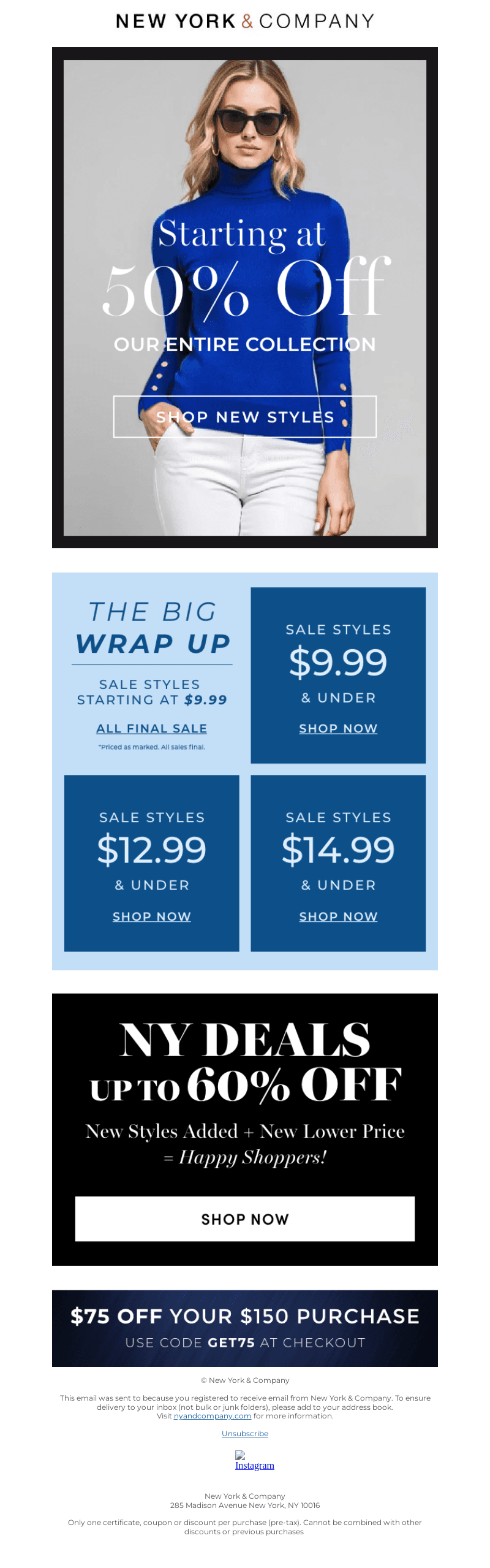 Refresh Your Wardrobe: 50% Off!