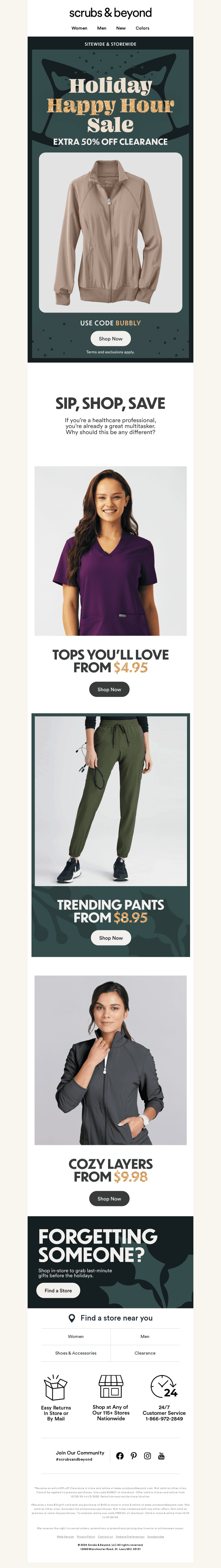 GOING FAST: Extra 50% Off Clearance