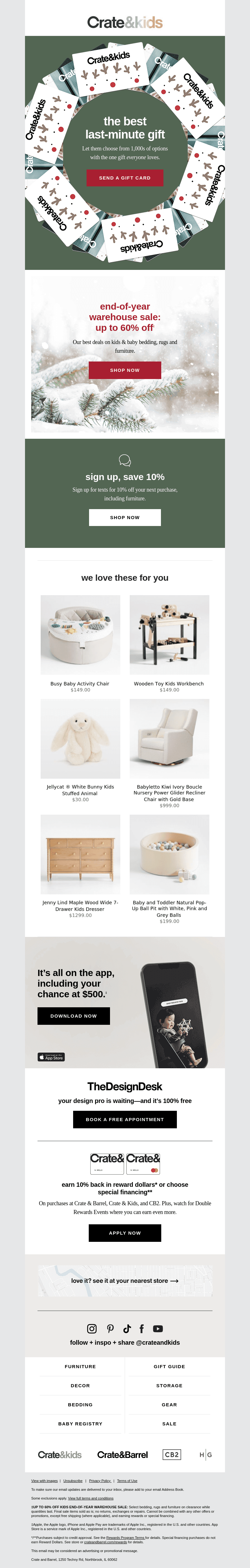 Let them pick with a Gift Card →