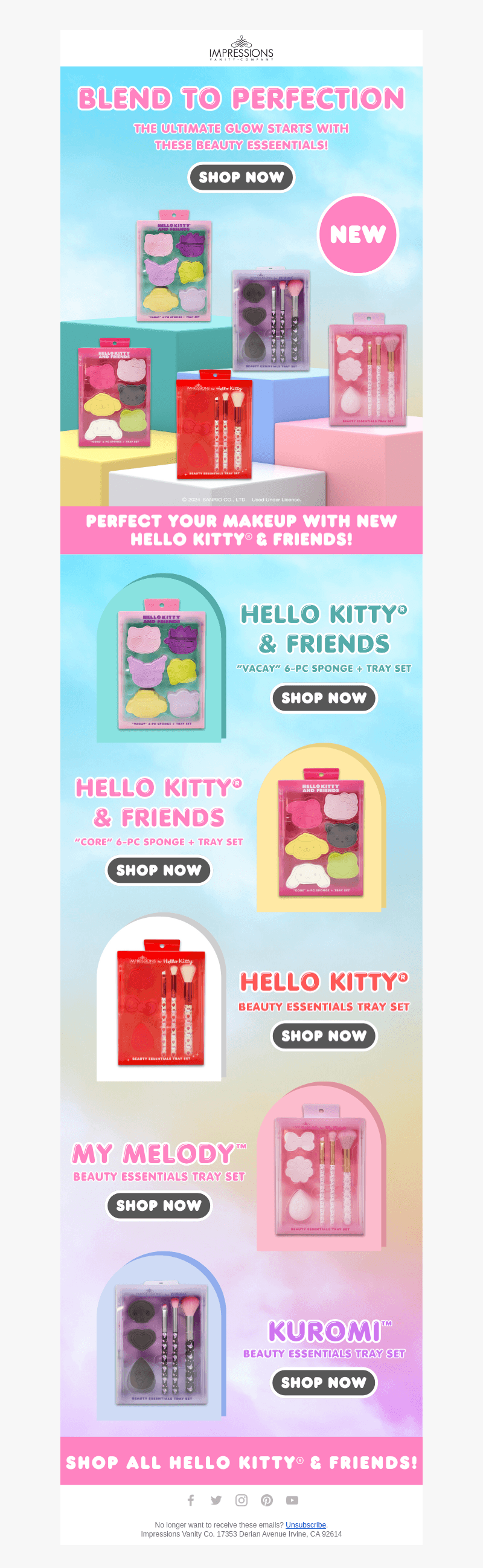 Glam Up with Hello Kitty® & Friends! 🎀