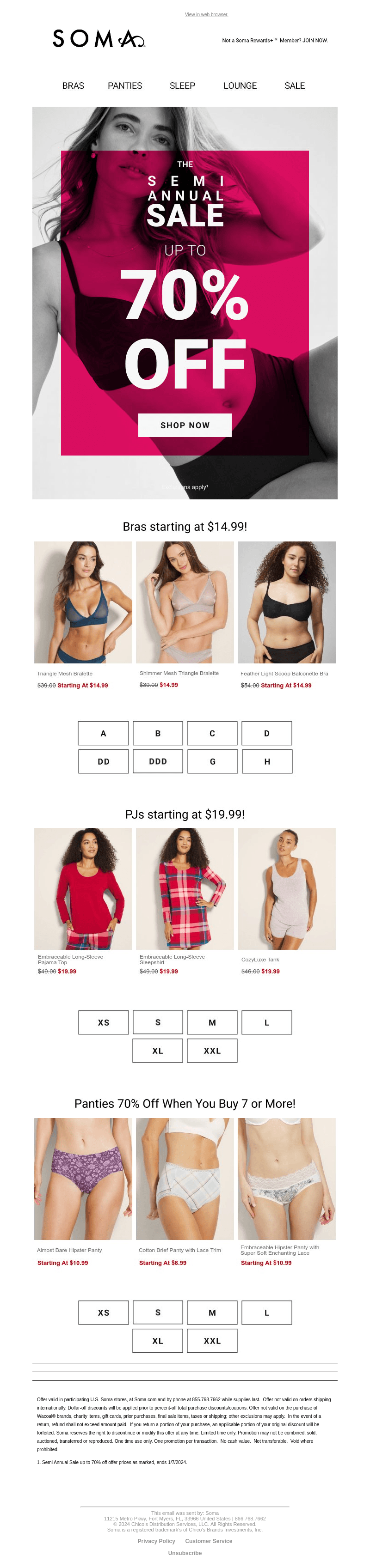 Up to 70% Off! —>