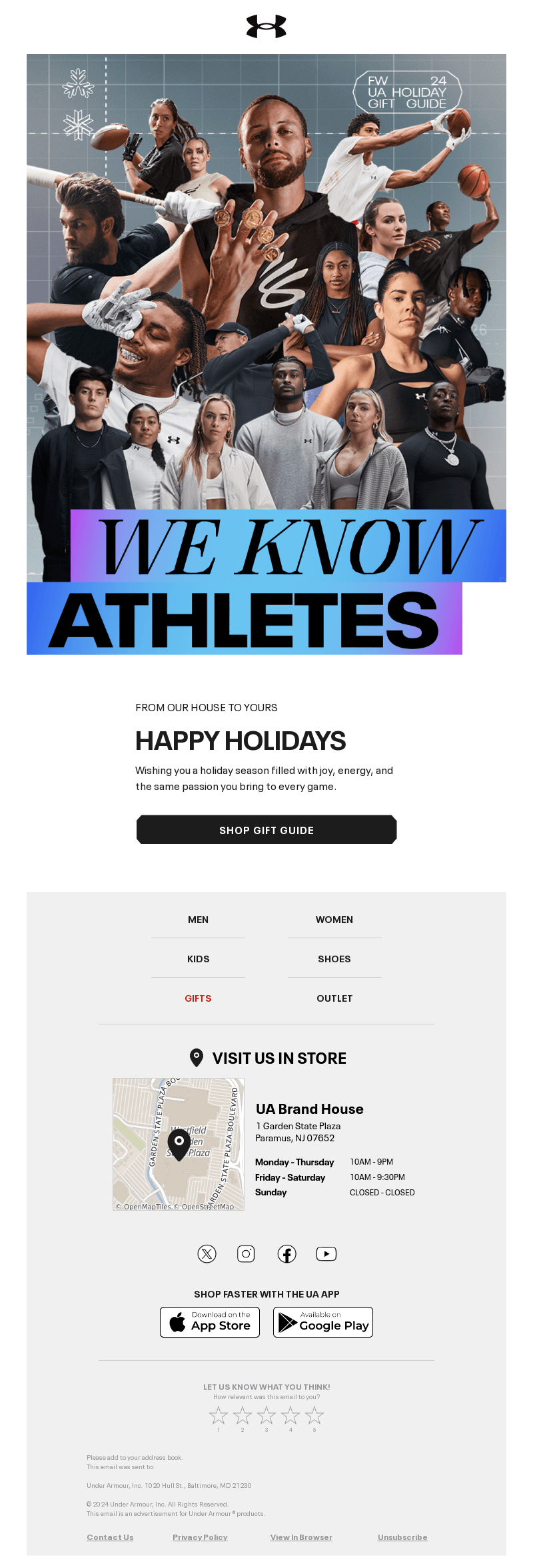 Happy Holidays from UA!