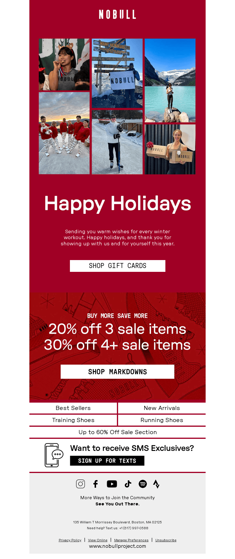Happy Holidays from NOBULL