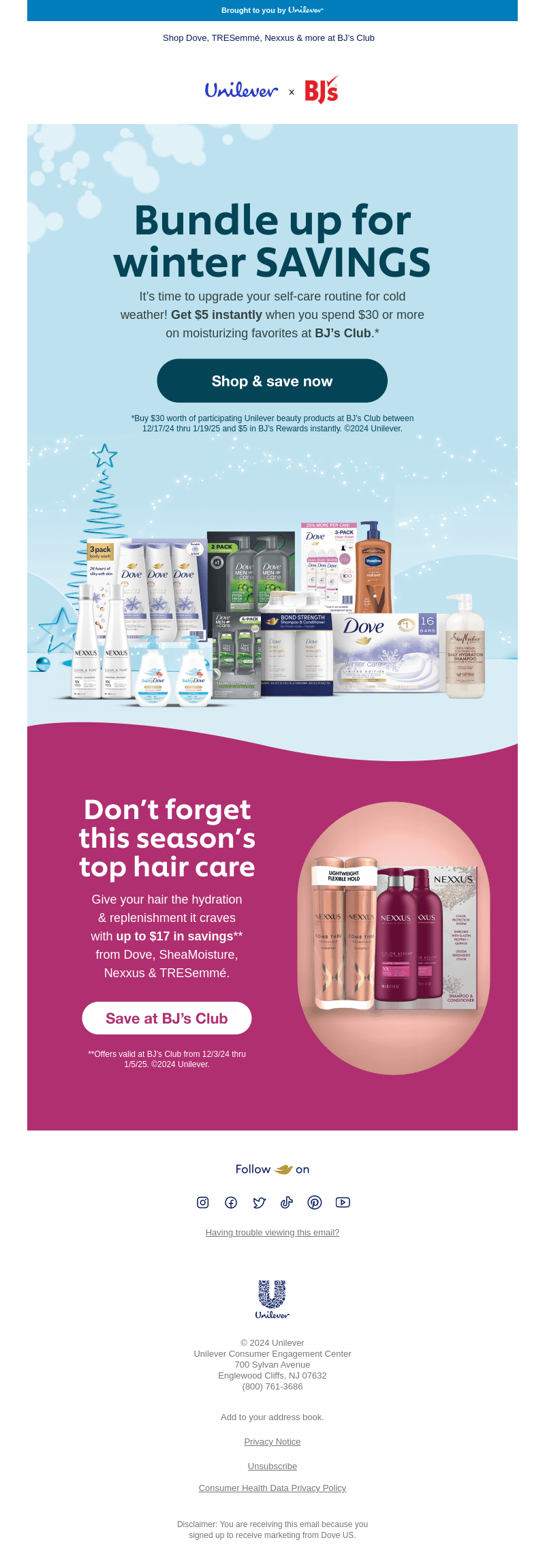 ❄️ Top picks to update your winter self-care routine