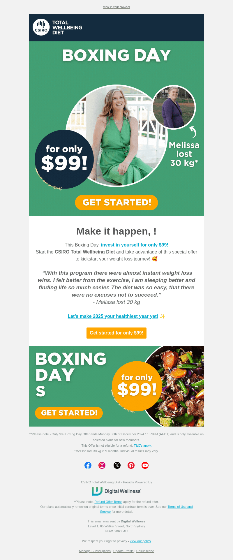 🎁 Get started for only $99** this Boxing Day! 🎉