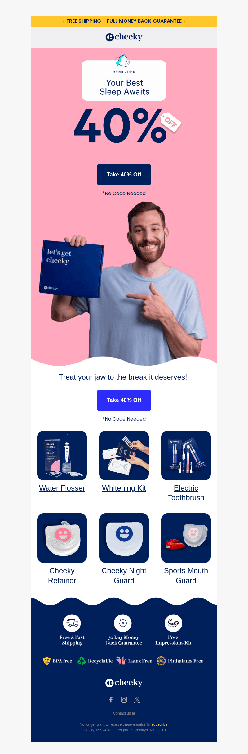 Teeth Grinders, Don't Forget Your Discount