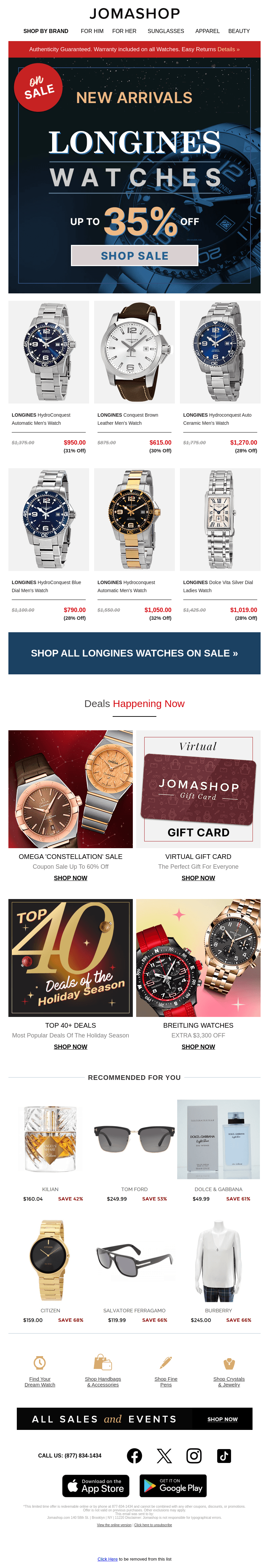 LONGINES WATCHES: FOR YOU