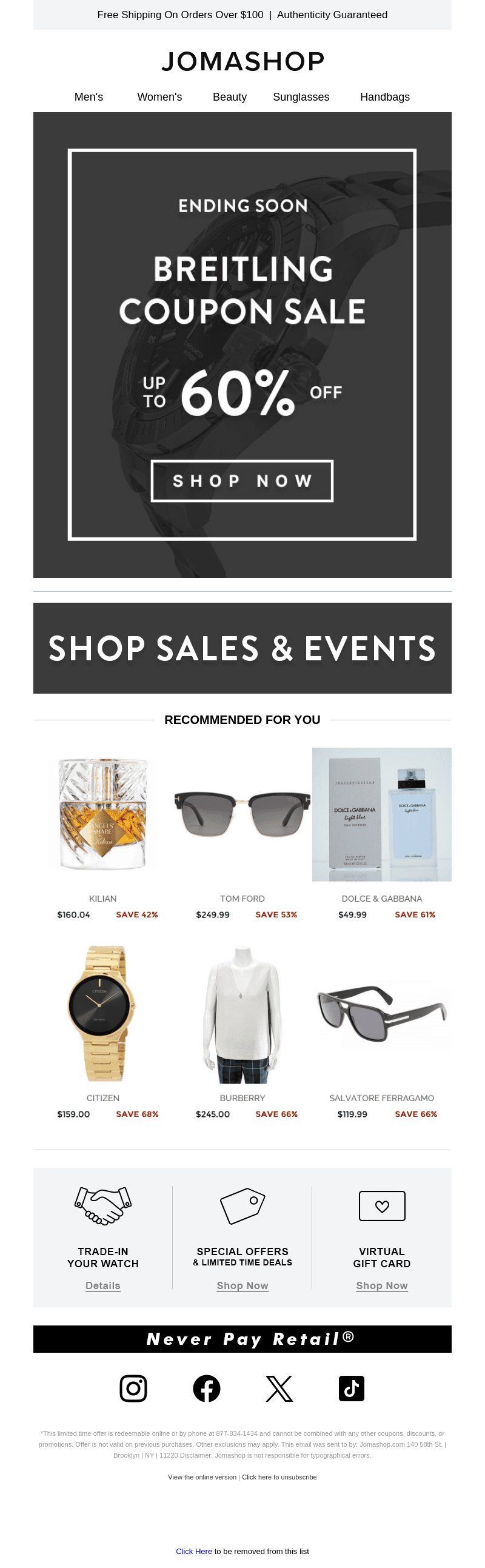 BREITLING SALE: Ends Soon!