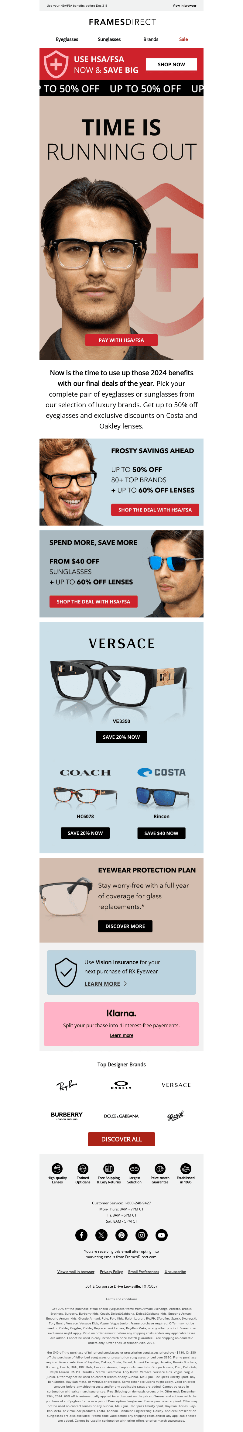 It’s not too late to save! Up to 50% off!