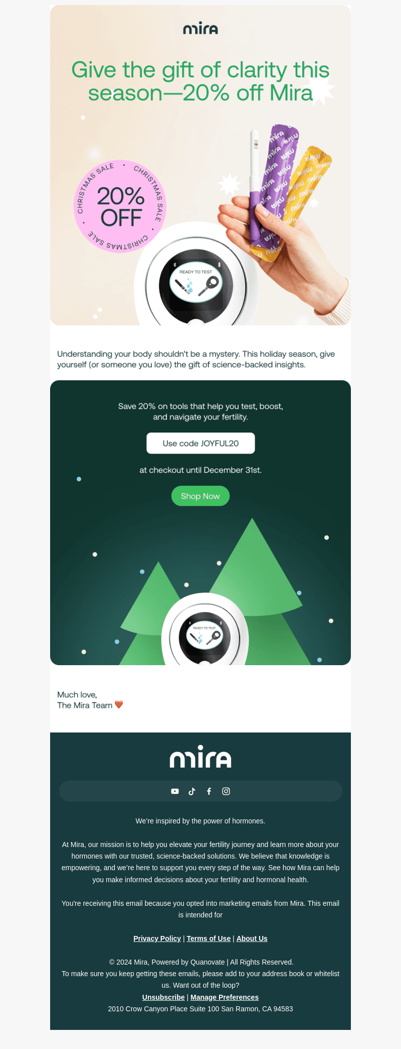 A few days left…. save 20% 🎄
