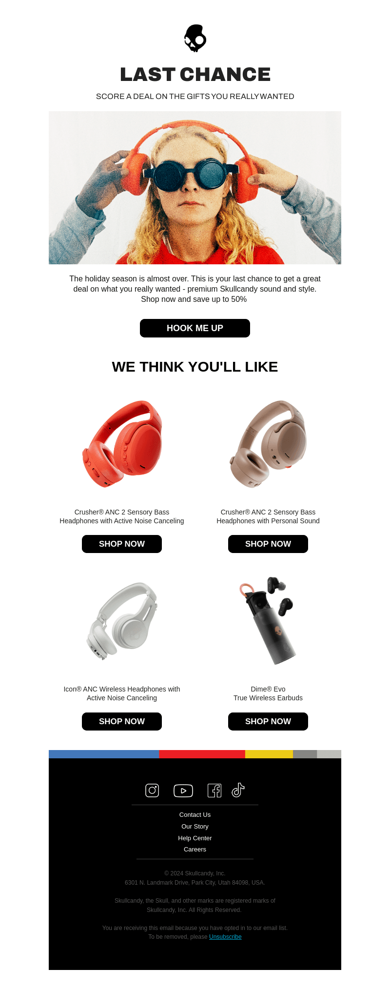 Didn't Get What You Wanted? - Save up to 50%