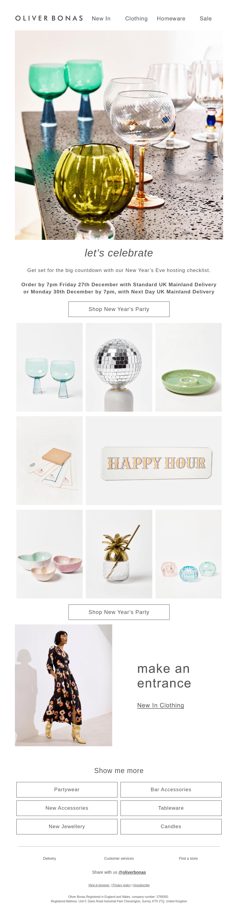 Our New Year's hosting checklist​
