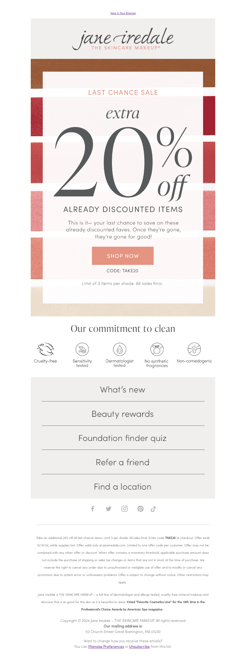 Extra 20% Off Sale? Yes, please!