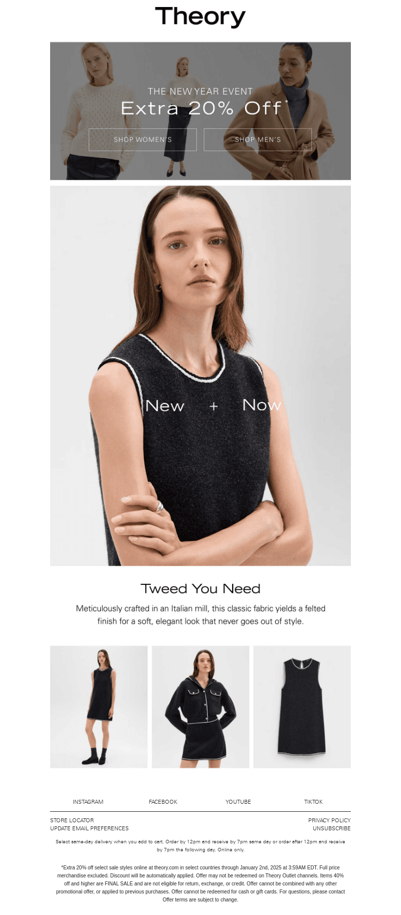 Just In: New Tweed