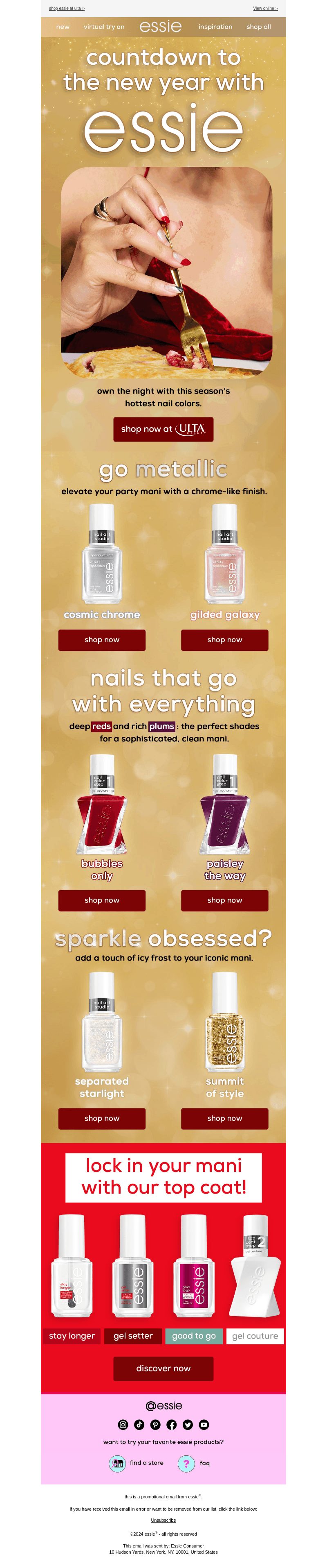 your nye outfit needs this mani 👀✨