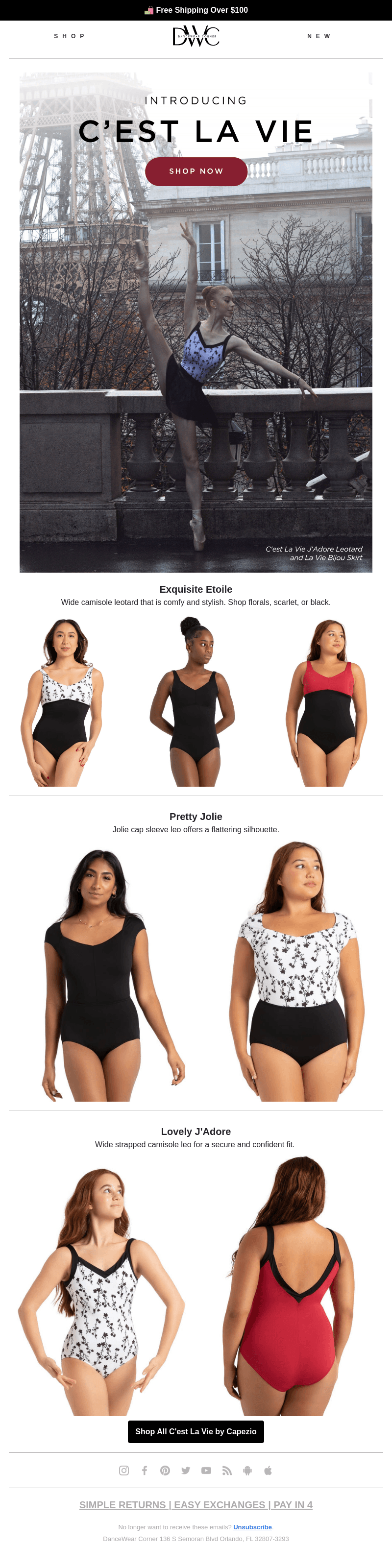 New Collection from Capezio