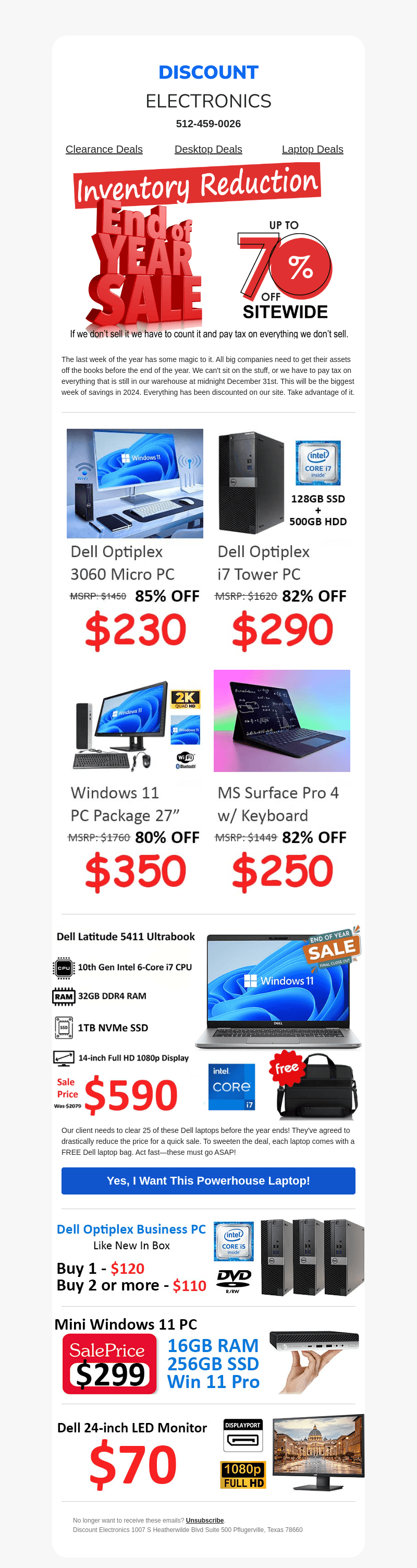 $250 Surface Tablets, $230 Win 11 PC, $350 Win 11 Package