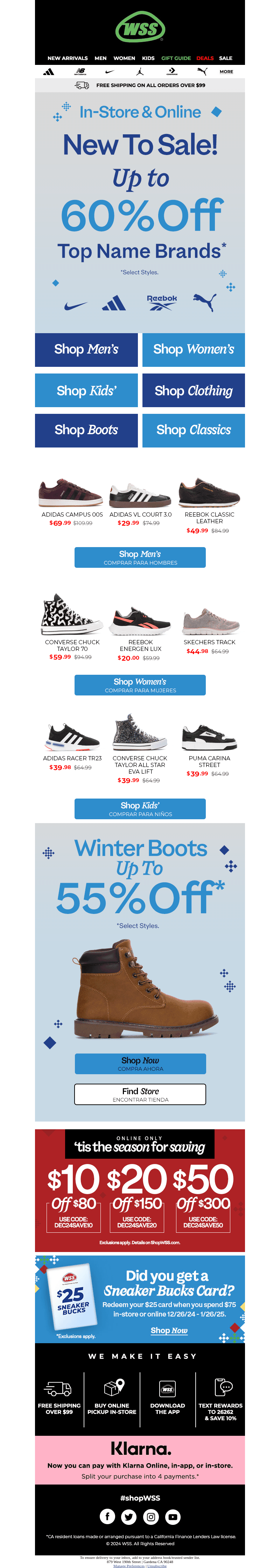 New Styles at 60% Off 💯