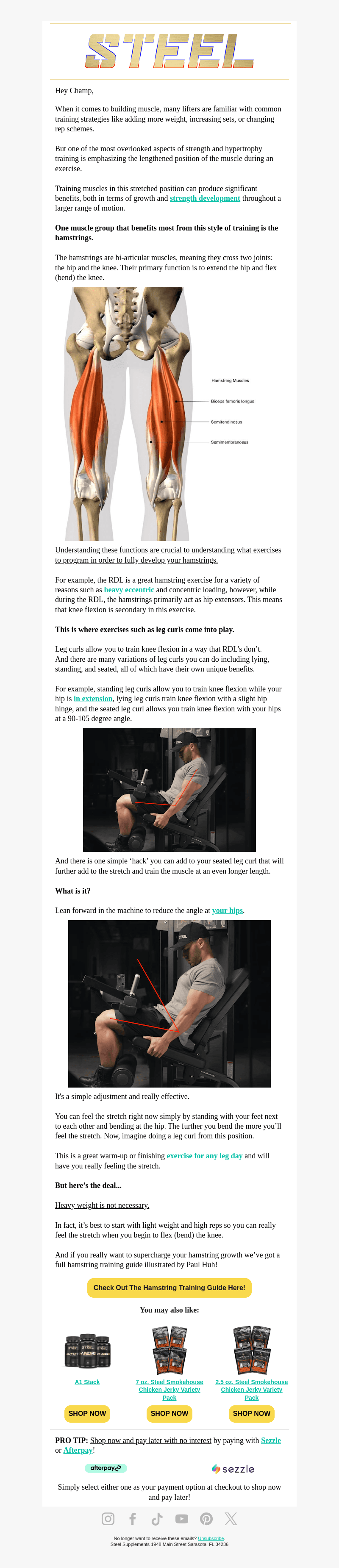 3 Hamstring Curls, But Only You Can Do This On