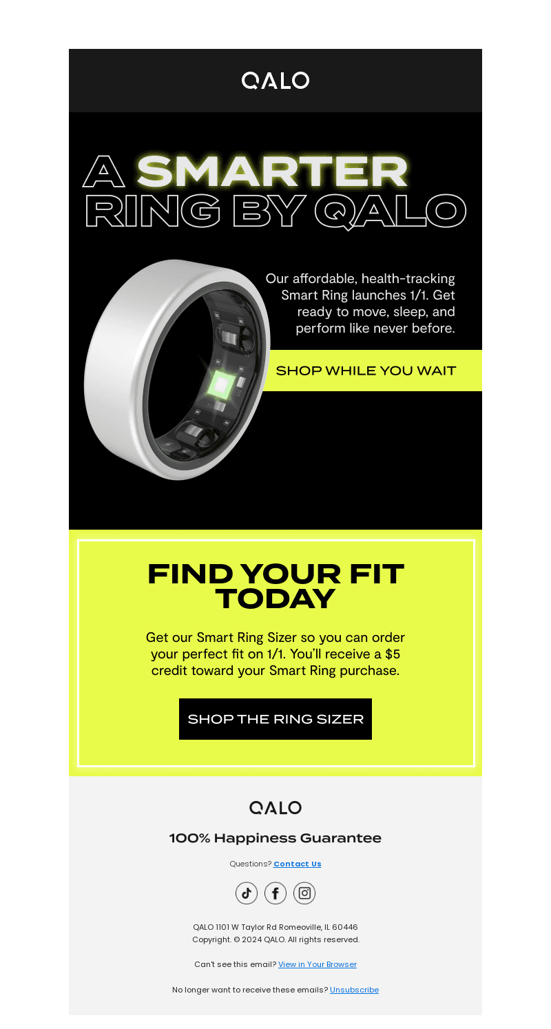 The QALO Smart Ring Is Coming…