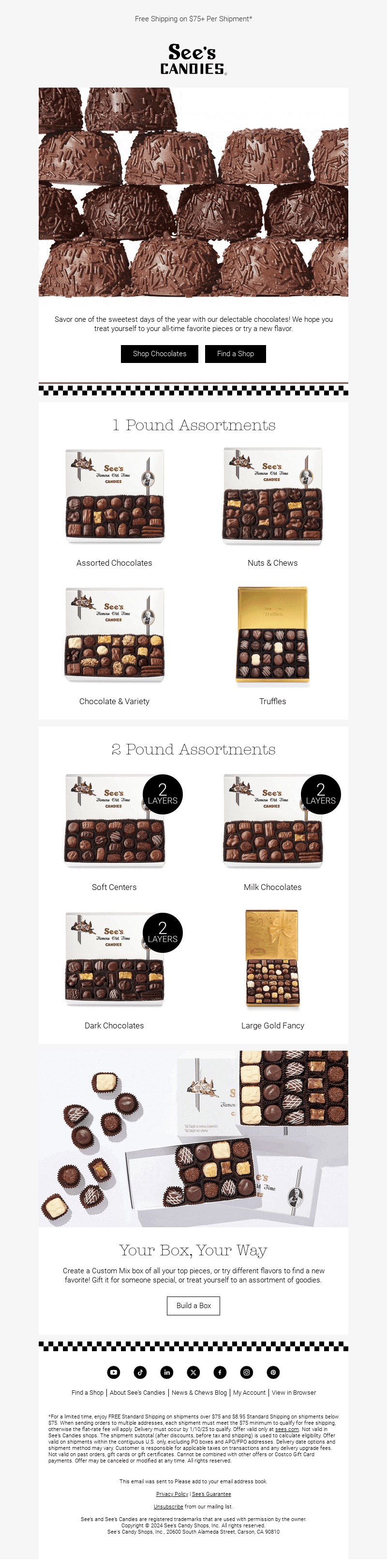 🎉 It's National Chocolate Candy Day!