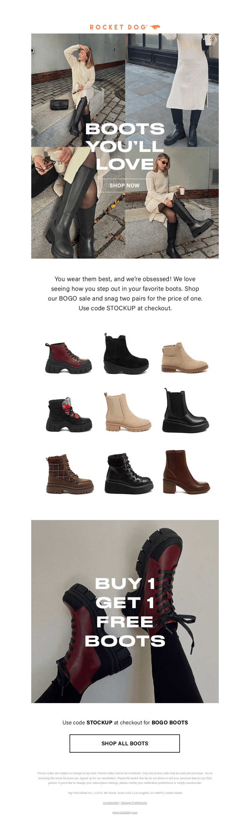 Our Boots, Styled By You