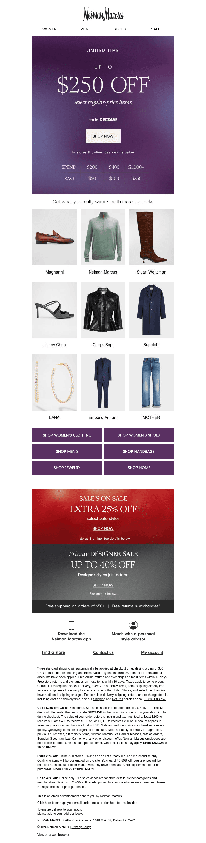 LAST CHANCE for up to $250 off