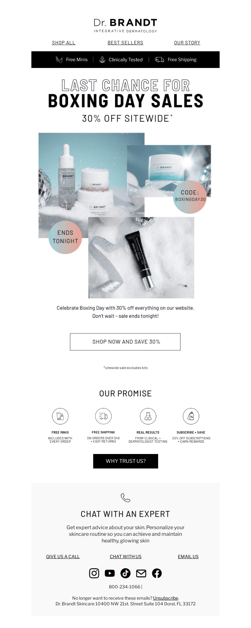 Last Chance | 30% Off Everything
