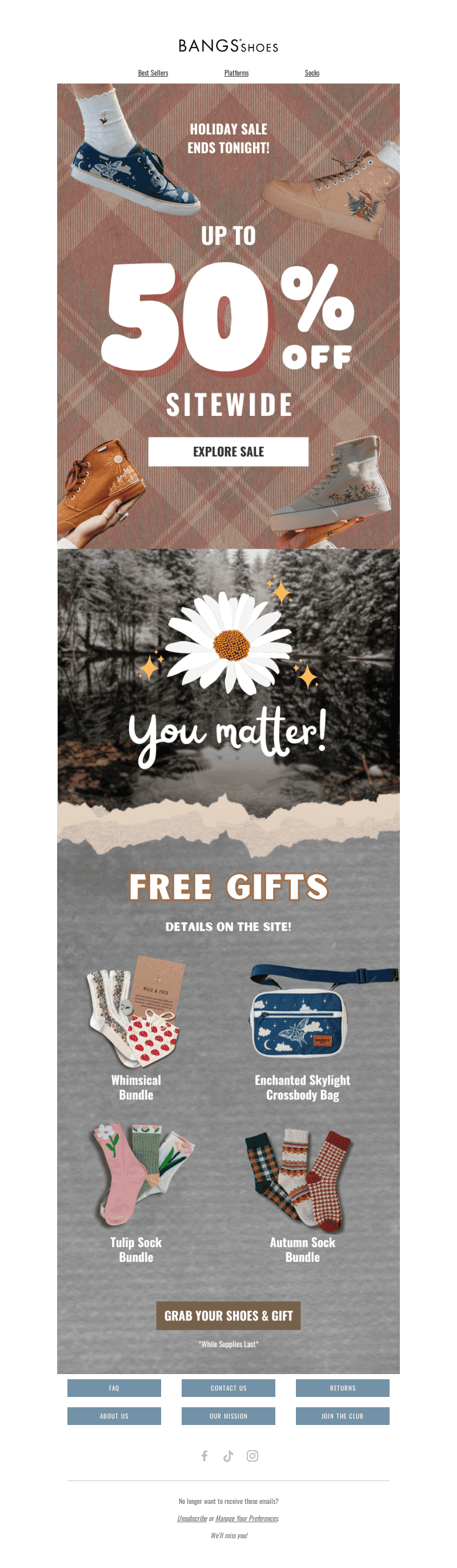 [Ends Tonight] Holiday Sale!
