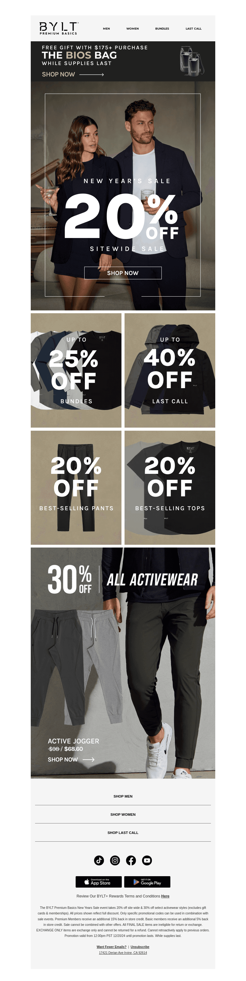 Free Gift With Purchase + 20% OFF Everything 🎁