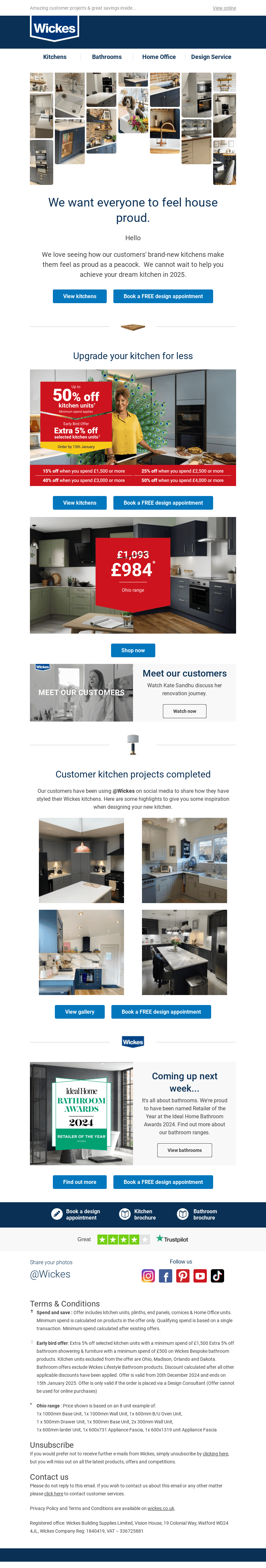 New year, new kitchen 🦚