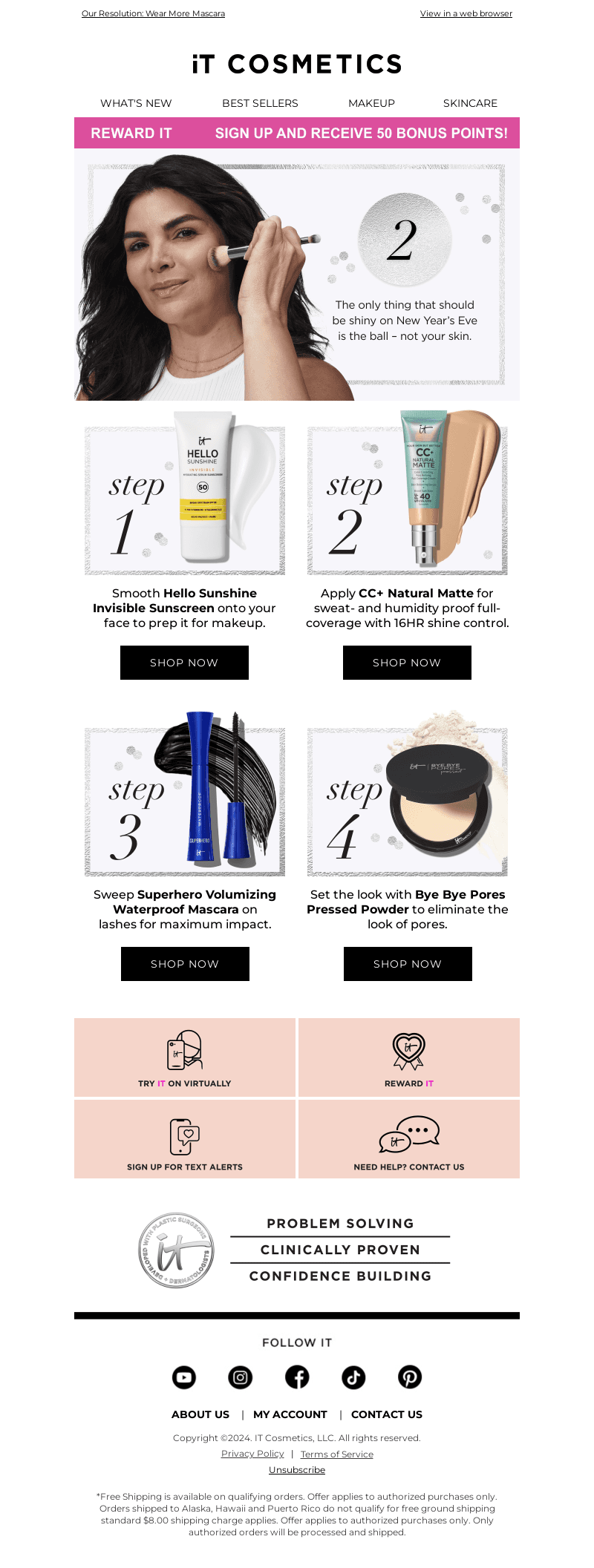 🪩 Dance Proof Your New Year’s Eve Makeup