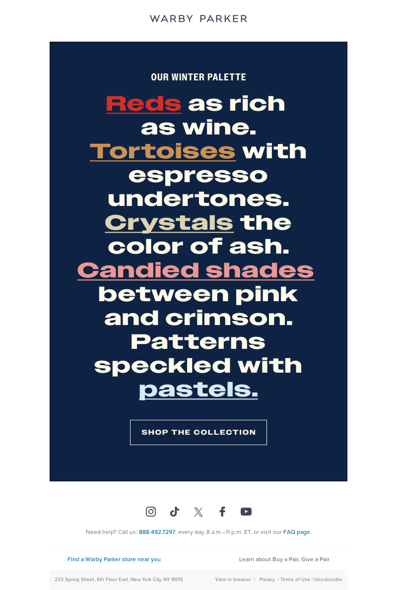 New colors to consider