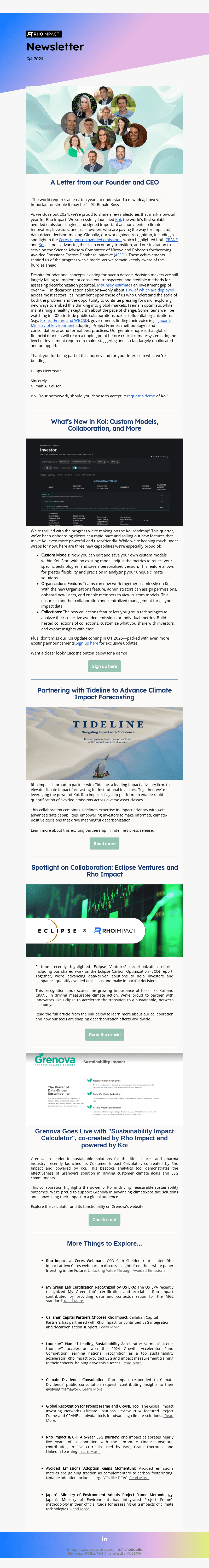 Q4 Newsletter