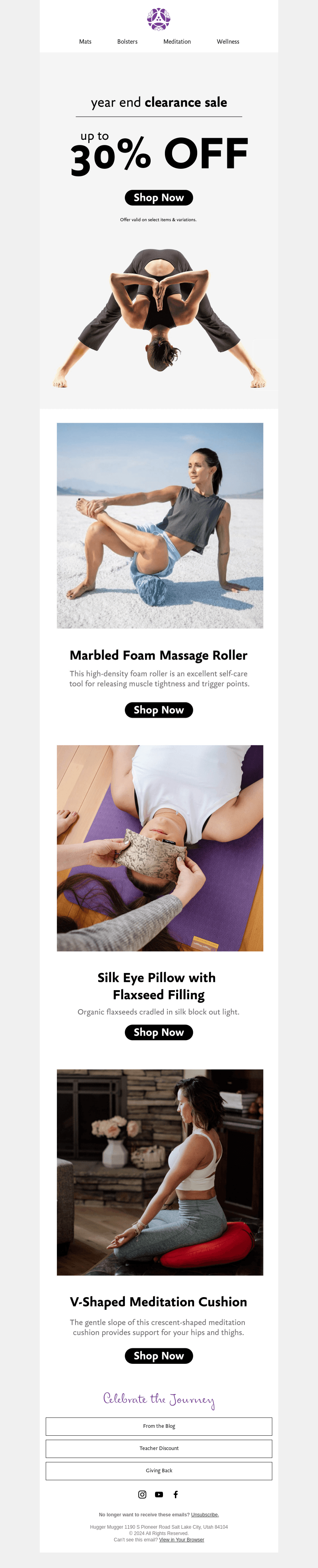 🧘‍♀️ HURRY! – Save Up to 30% on Select Items!
