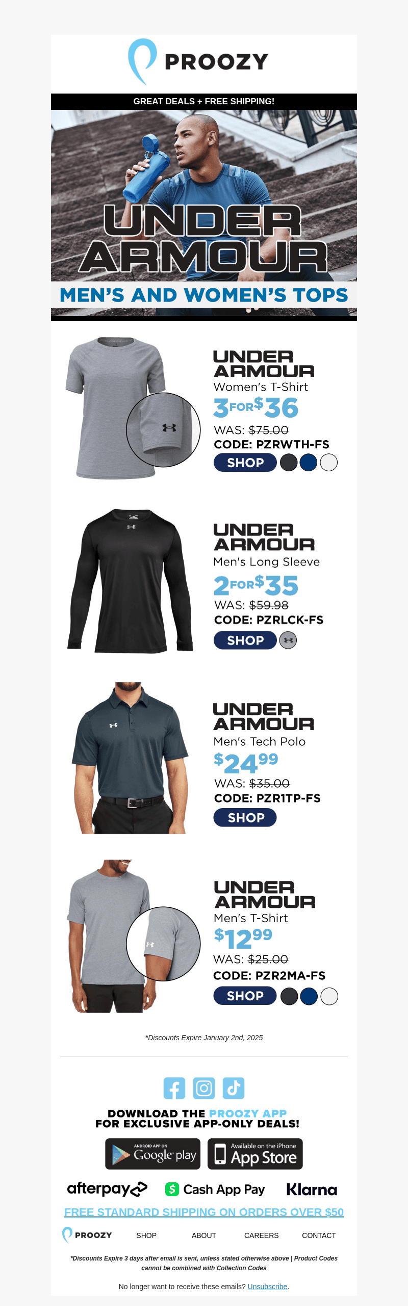 Upgrade Your Wardrobe with Under Armour!