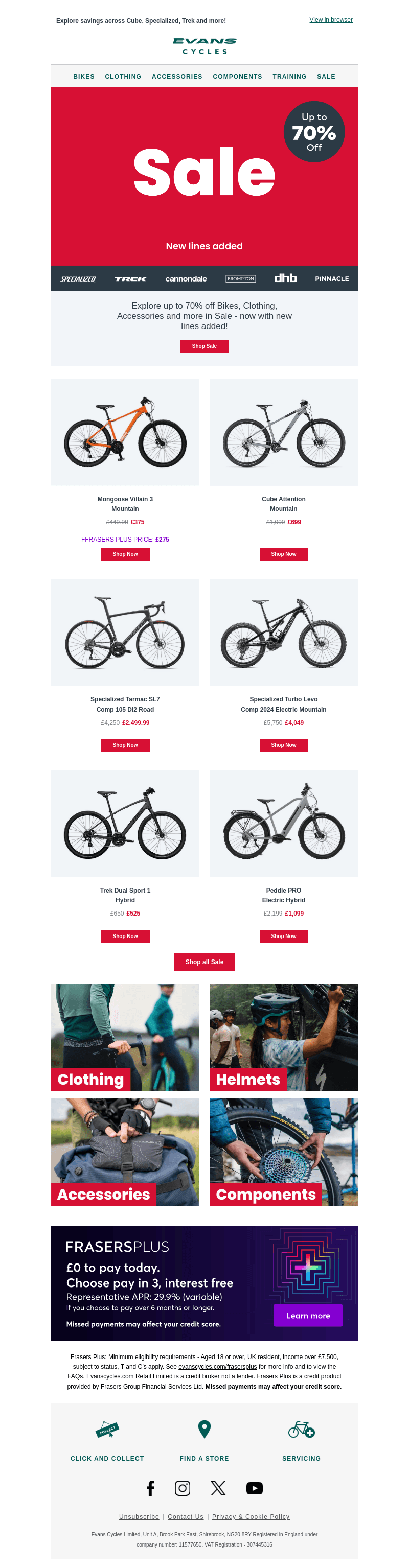 SALE: New Lines Added