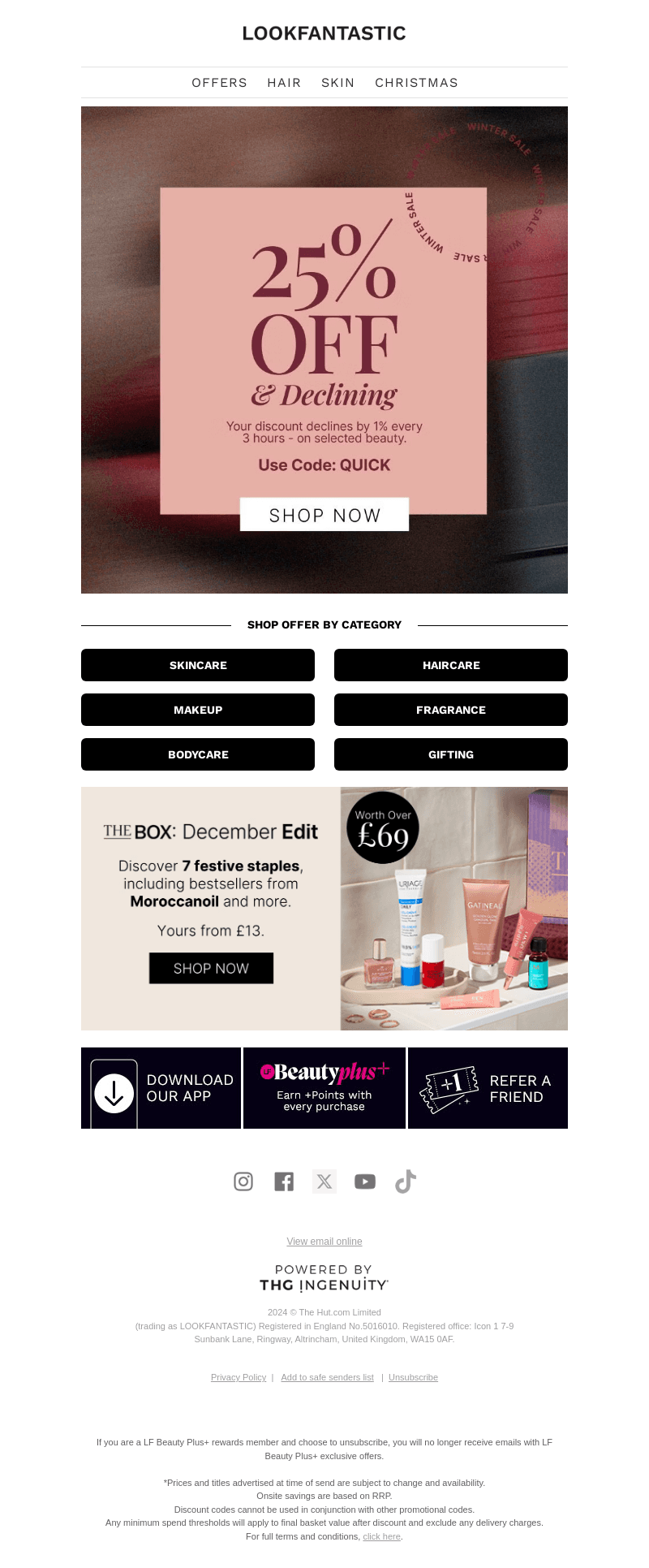 25% Off & Declining | Your Time Starts NOW