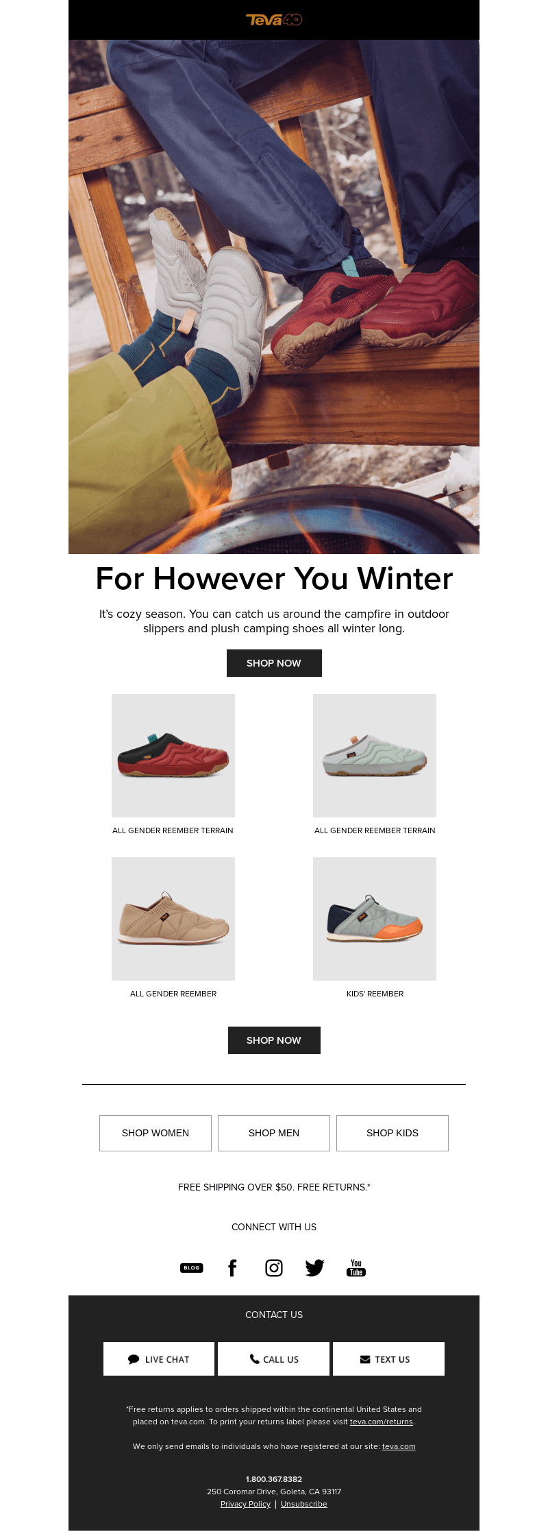 Outdoorsy never looked so comfy