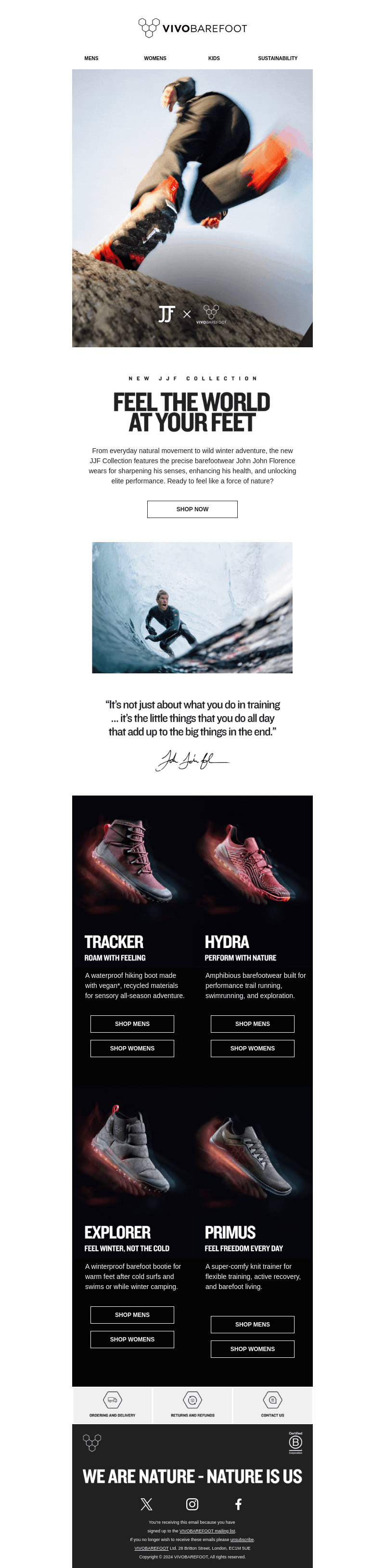 Explore the new JJF Collection