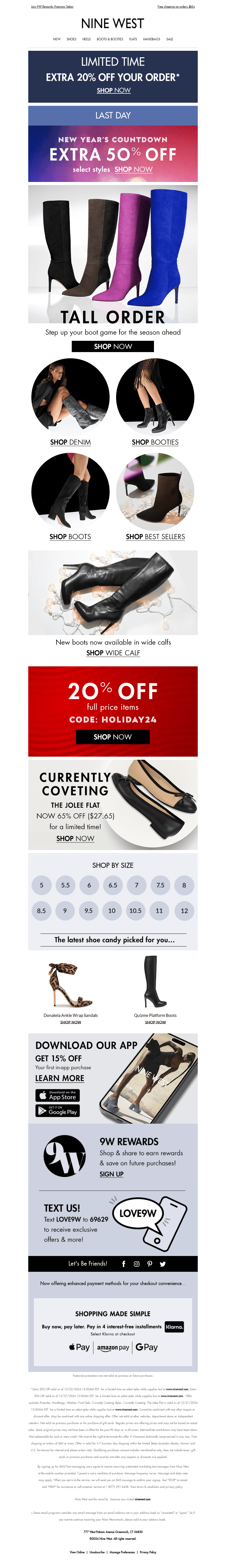 24 Hours Left! 50% Off + Extra 20% Off Your Order🛍️