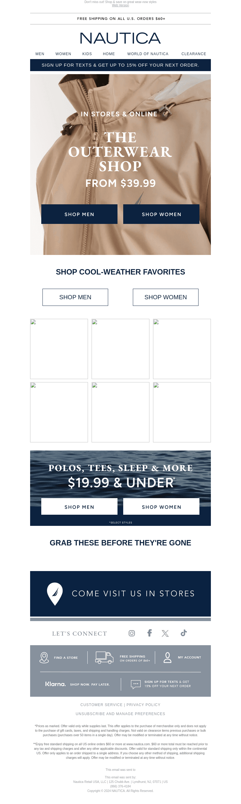 📣 Top styles under $20 plus $39.99 outerwear